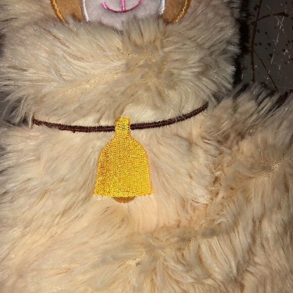 PetShoppe Ivory Green TanβGold Llama Squeaker Mat Dog Toy - Picture 10 of 11